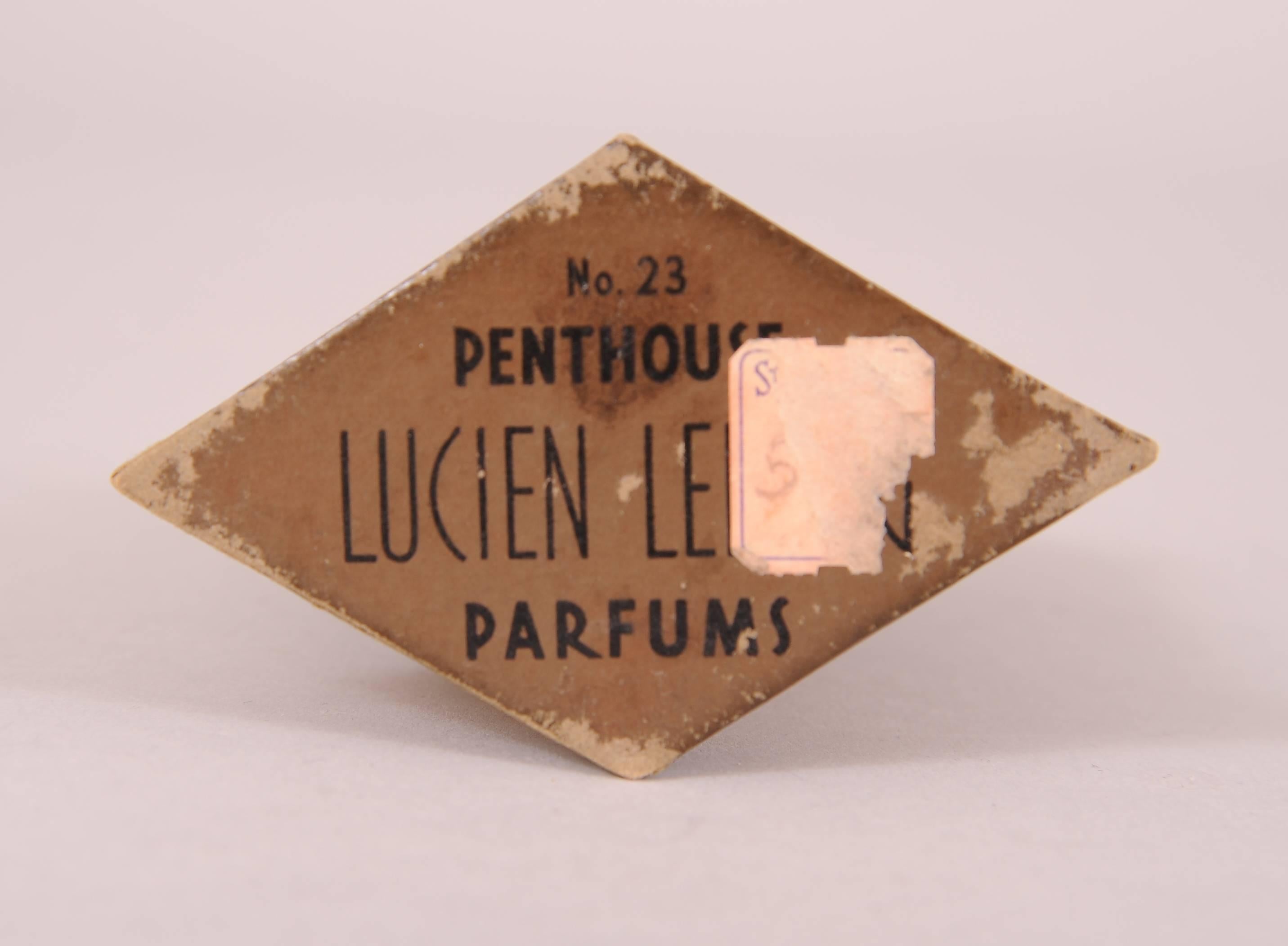 Beige Lucien Lelong Penthouse Perfume, 1934