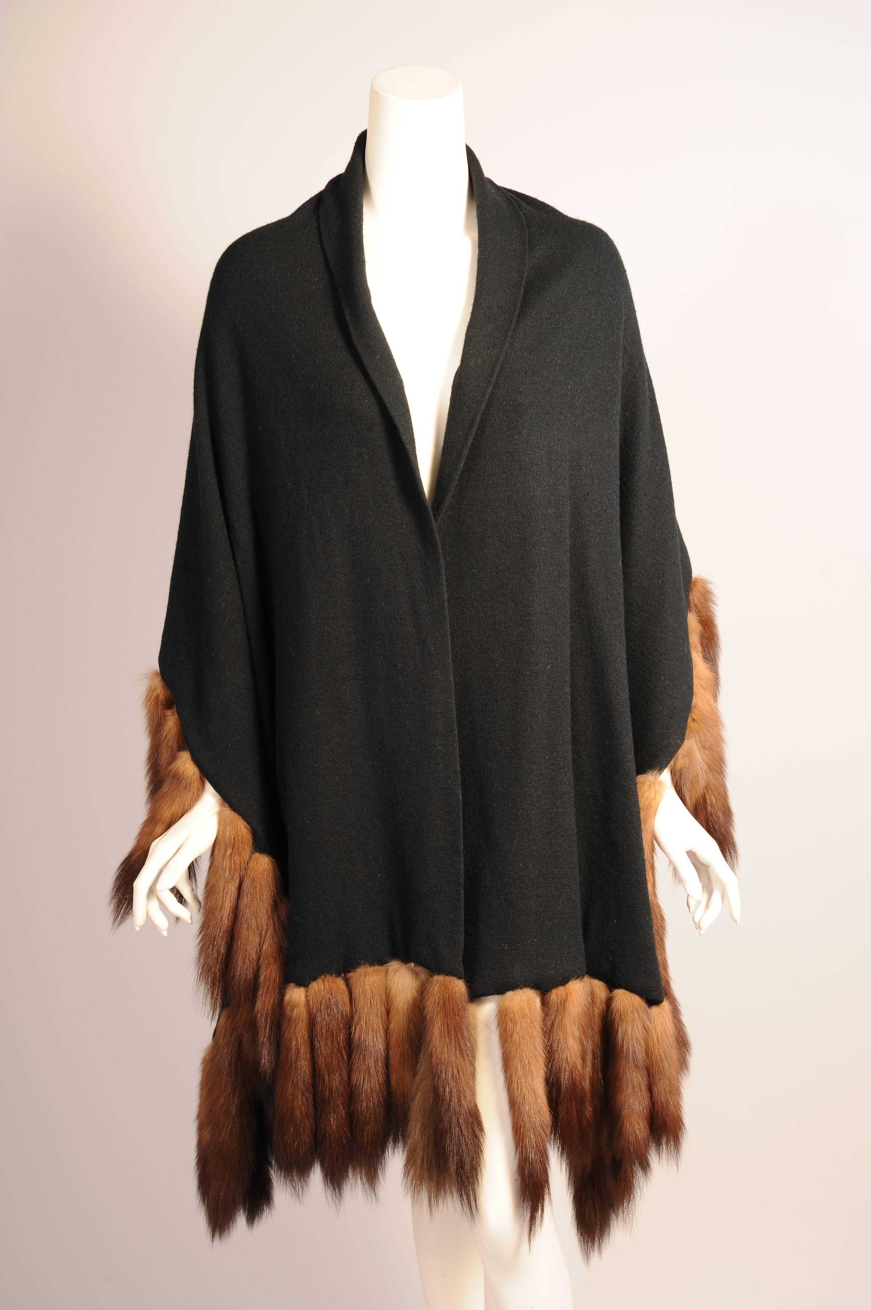 black cashmere wraps