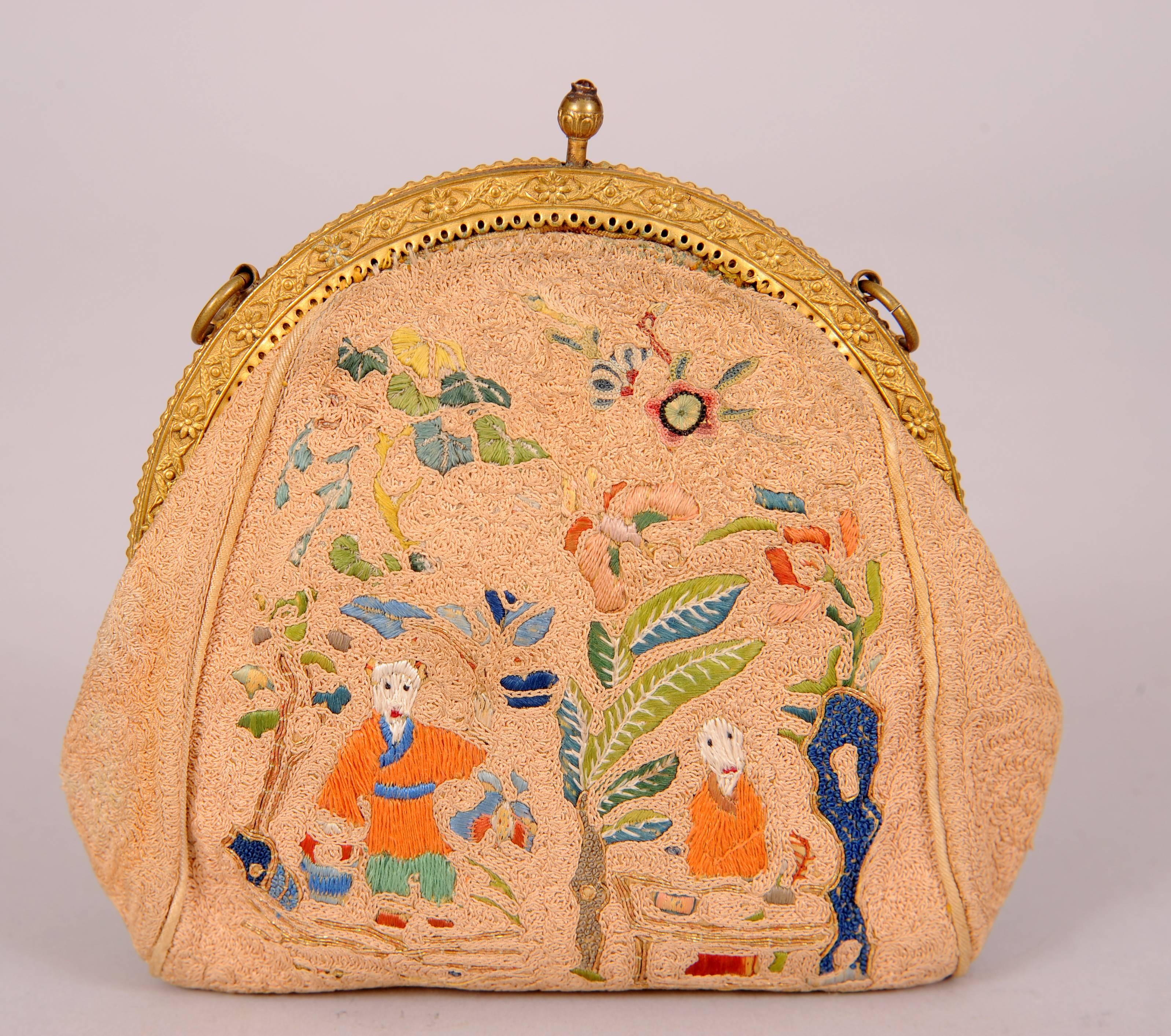china hand embroidery purse