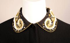 1950's Austrian Beaded Cardigan Sweater