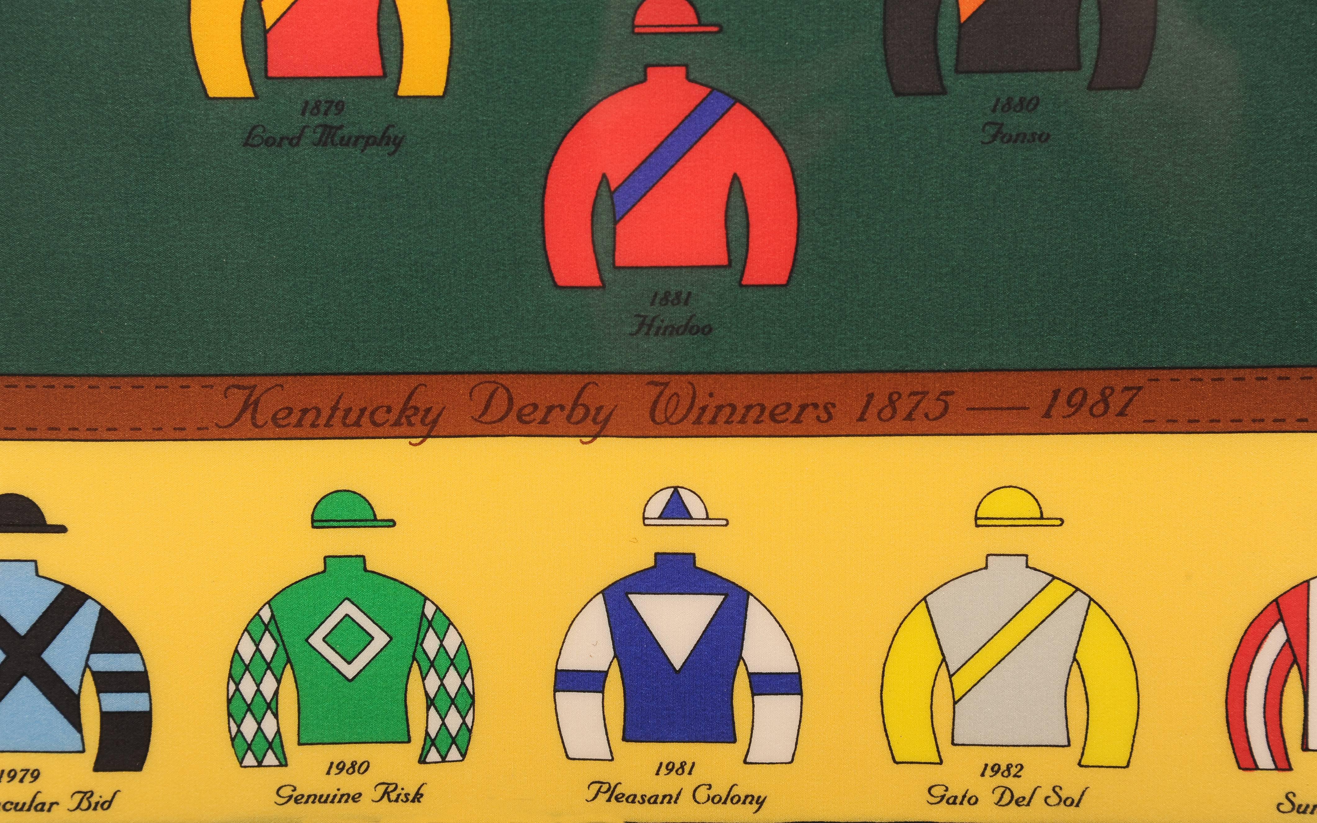 kentucky derby scarf