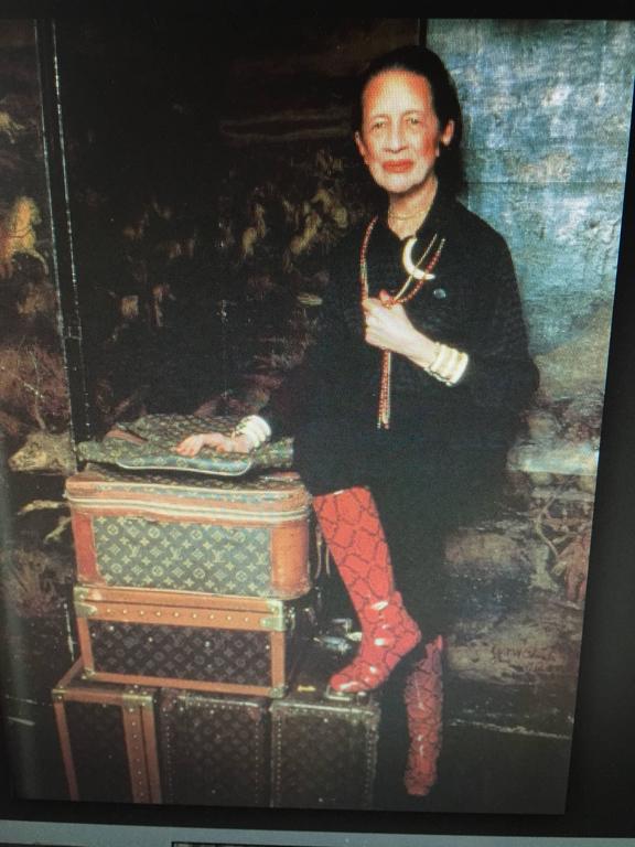  Louis Vuitton Suitcase Owned by Diana Vreeland Iconic Piece of Fashion History 5