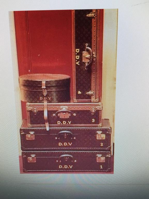 Louis Vuitton Suitcase Owned by Diana Vreeland Iconic Piece of Fashion  History at 1stDibs