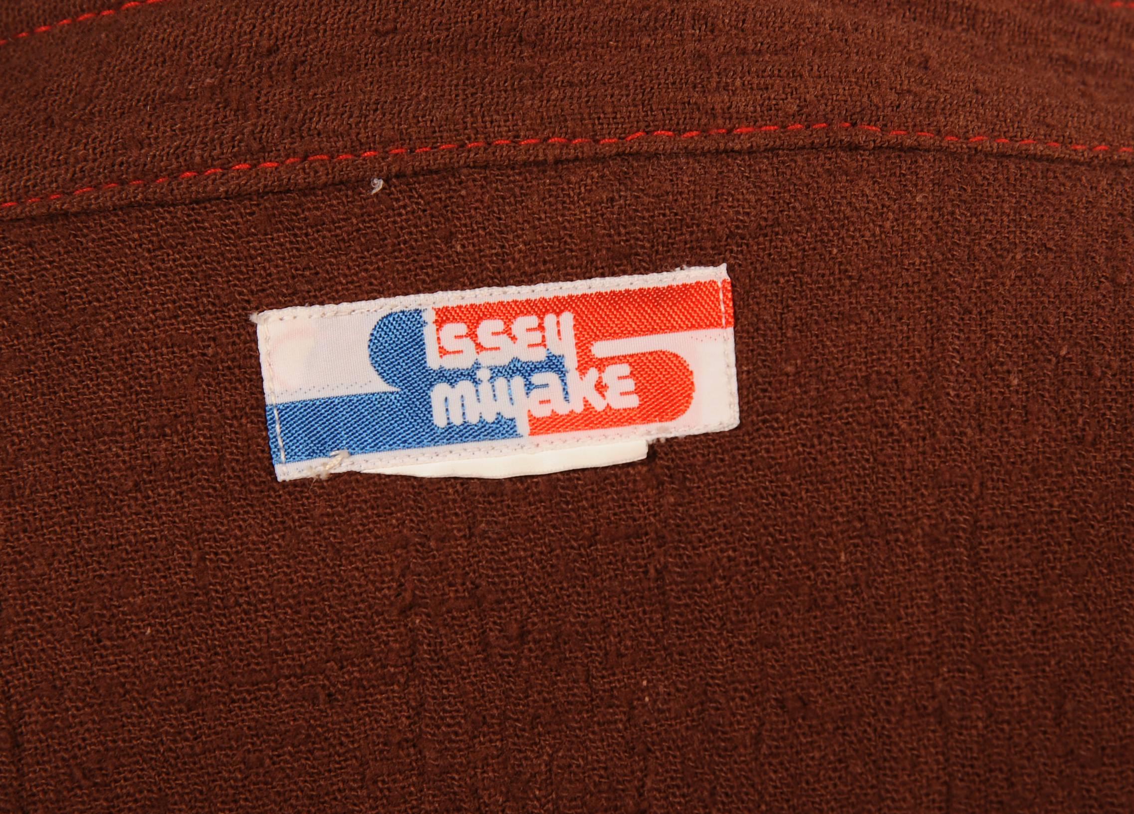 Early Issey Miyake Cotton Jacket In Excellent Condition In New Hope, PA