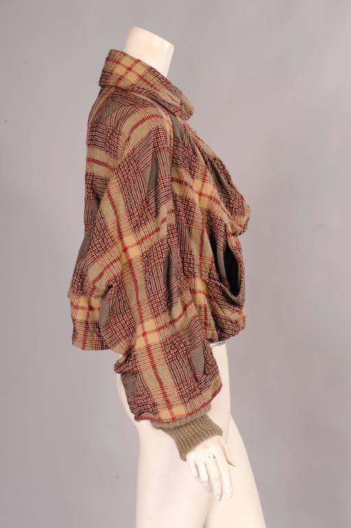 Brown Vivienne Westwood Anglomania Plaid Jacket