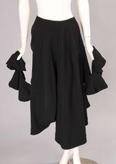 Comme des Garcons Skirt with Long Twisted Sleeves