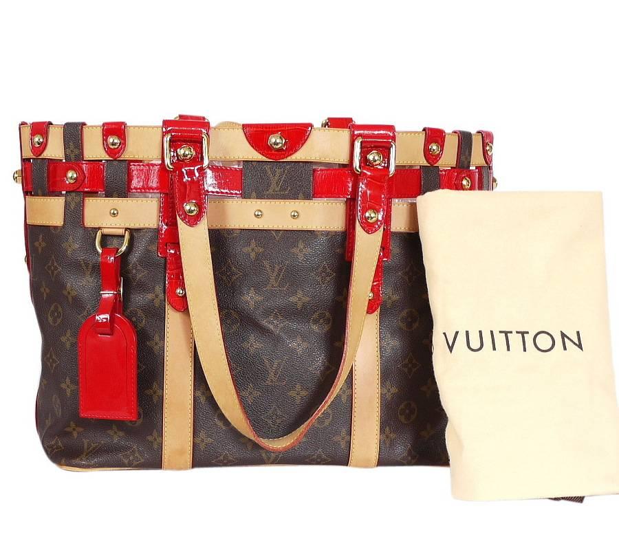 Louis Vuitton Monogram Rubis Salina Limited Edition Tote MM 4