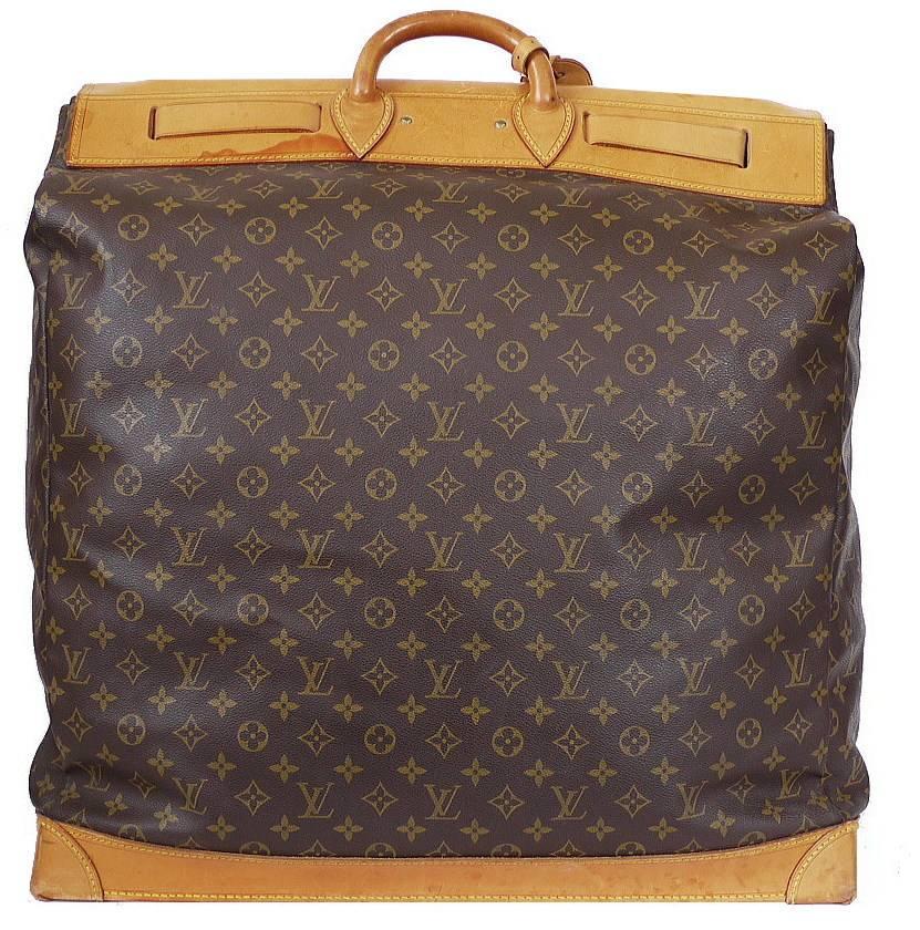 Black Louis Vuitton Monogram Giant Steamer Bag 55 Travel Bag