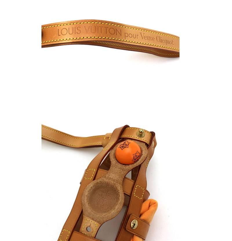 Petanque Veuve Clicquot Champagnerhalter von Louis Vuitton, selten (Braun) im Angebot