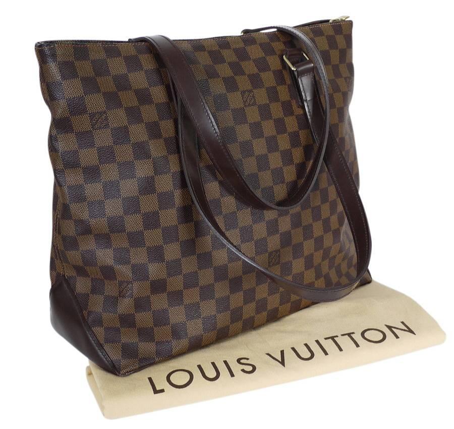 Louis Vuitton Damier Cabas Mezzo Shopping Tote Bag Special Order 5