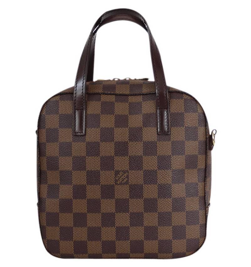 Louis Vuitton Damier Spontini SP Order 2way Bag in excellent condition. This is the Special order bag. Damier Spontini is quite hard to find. Thanks to the detachable shoulder strap, you can wear the bag in handheld or over your shoulder. Wearable