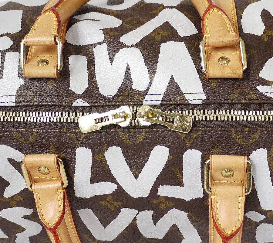 Louis Vuitton Monogram Graffiti Keepall 50 Travel Bag Rare 2