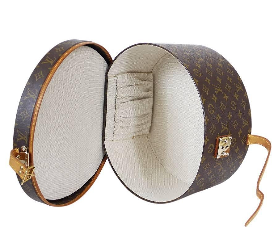 Louis Vuitton Monogram Boite Chapeaux Hat Box 40 In Excellent Condition In Hiroshima City, JP