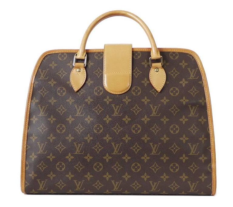 Louis Vuitton Monogram Rivoli Briefcase Business Bag at 1stdibs