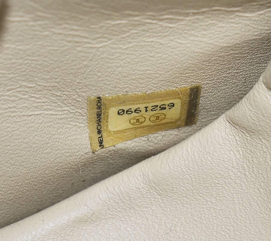 Chanel Bicolor Calfskin Classic Flap Shoulder Bag 1
