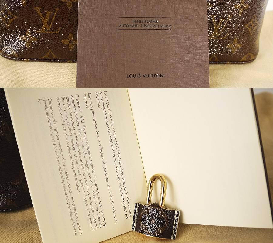 Louis Vuitton Shiny Monogram Fetish Lockit PM Limited Edition 1