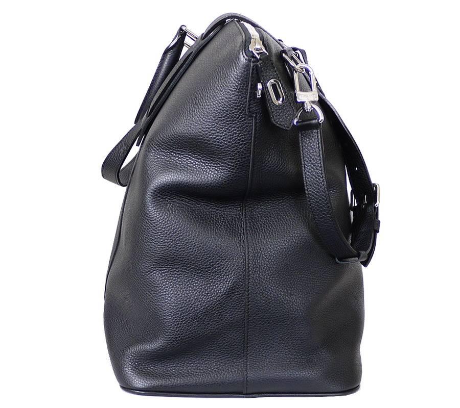Black Rare Louis Vuitton Lockit Taurillon Voyage M22407