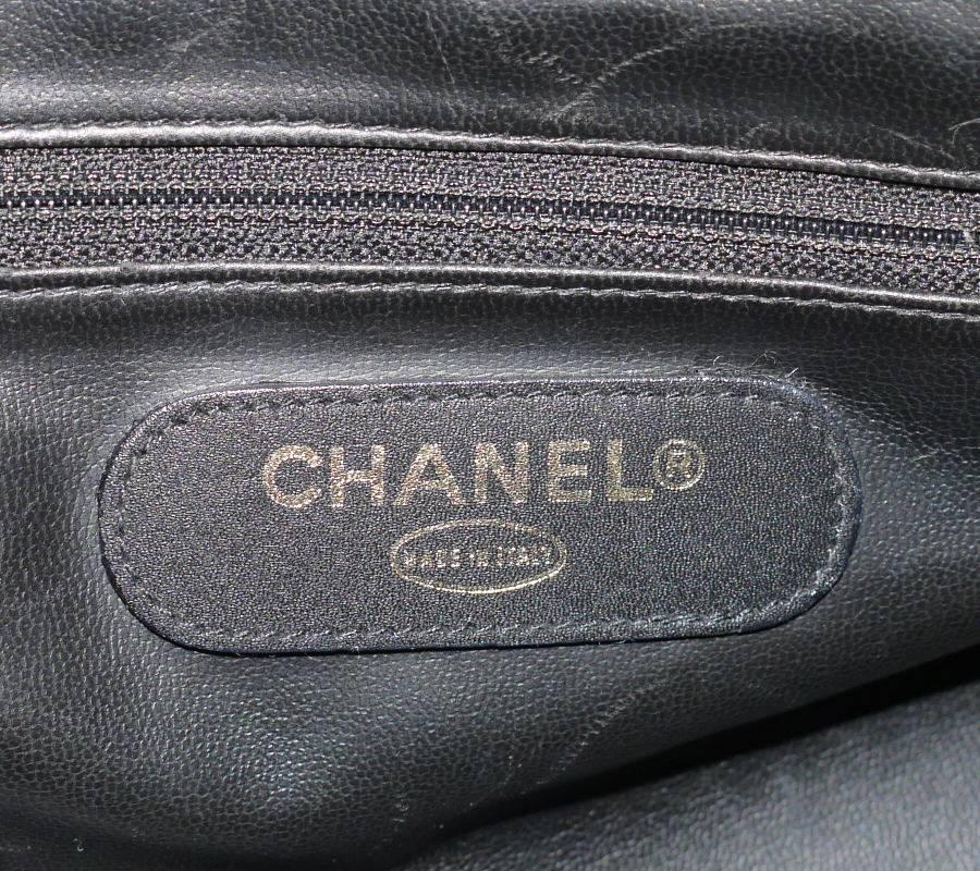 Vintage Chanel Lambskin Overnighter Weekender Shoulder Bag XL  3