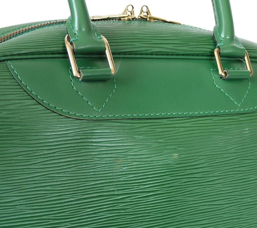 Louis Vuitton Green Epi Deauville Handbag Special Order  3