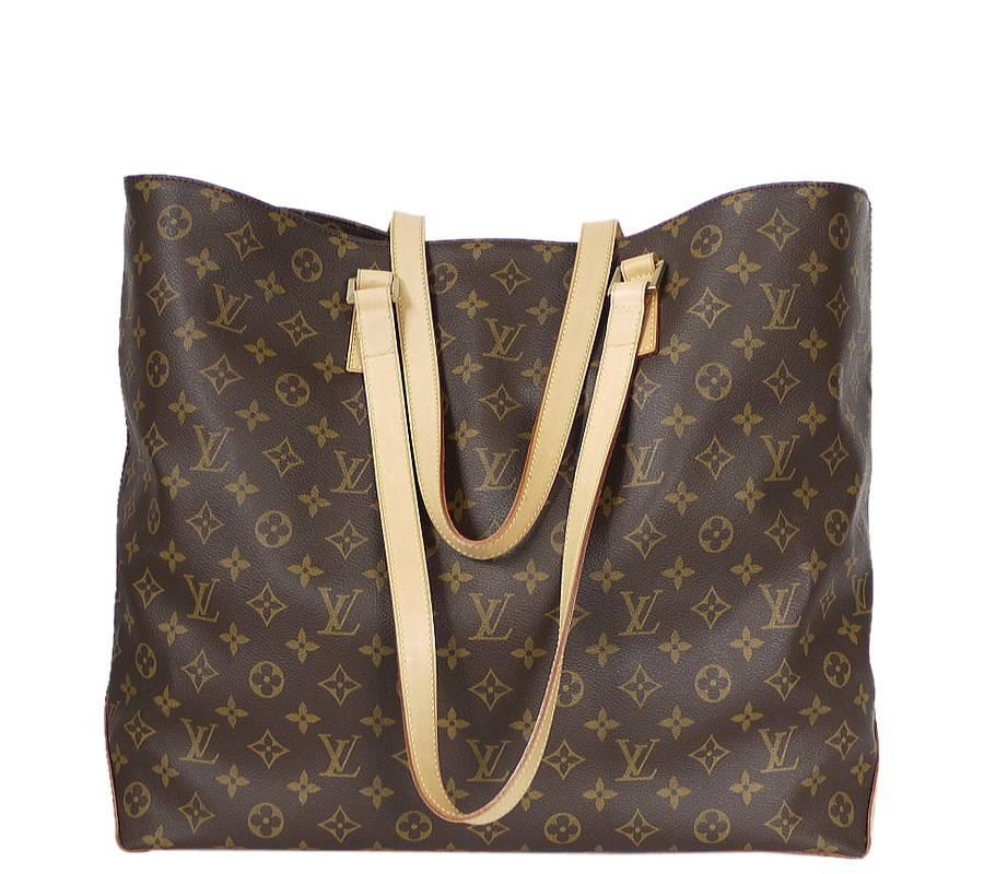 Louis Vuitton Cabas Alto shopping tote bag. This is discontinued model now.  This is the largest size of Cabas family. Light Weight, great capacity. Great for daily use, especially for a weekend getaway trip. Loved by many celebrities like Angelina