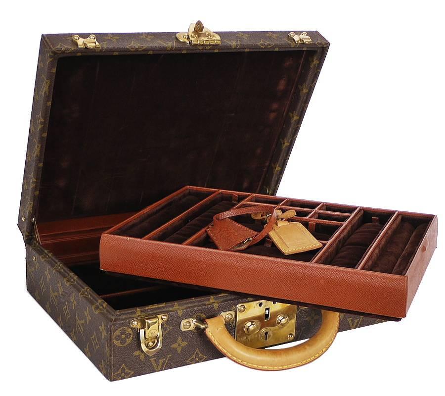 Louis Vuitton Monogram Jewellery Case, Trunk M47120 5