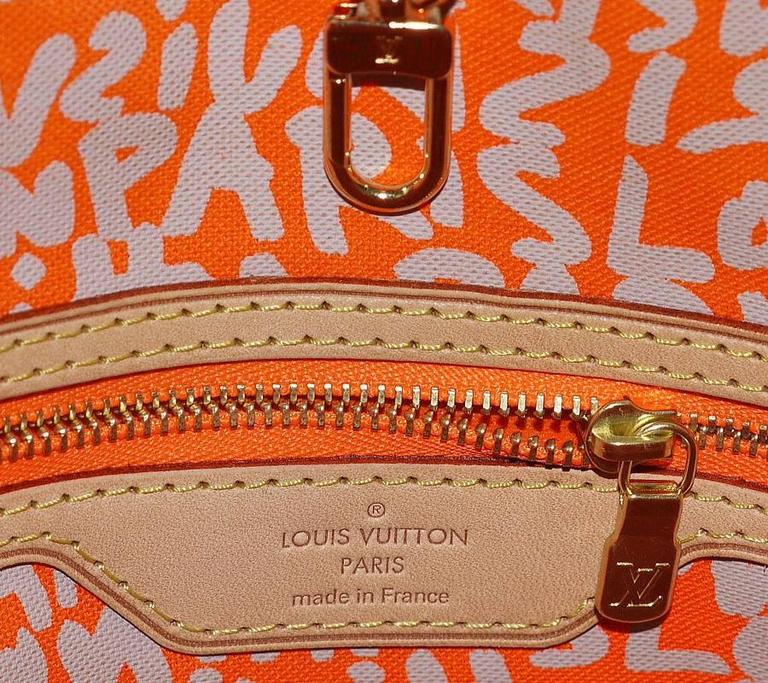 Louis Vuitton x Stephen Sprouse Orange Graffiti Monogram Canvas Neverfull  GM, myGemma, QA