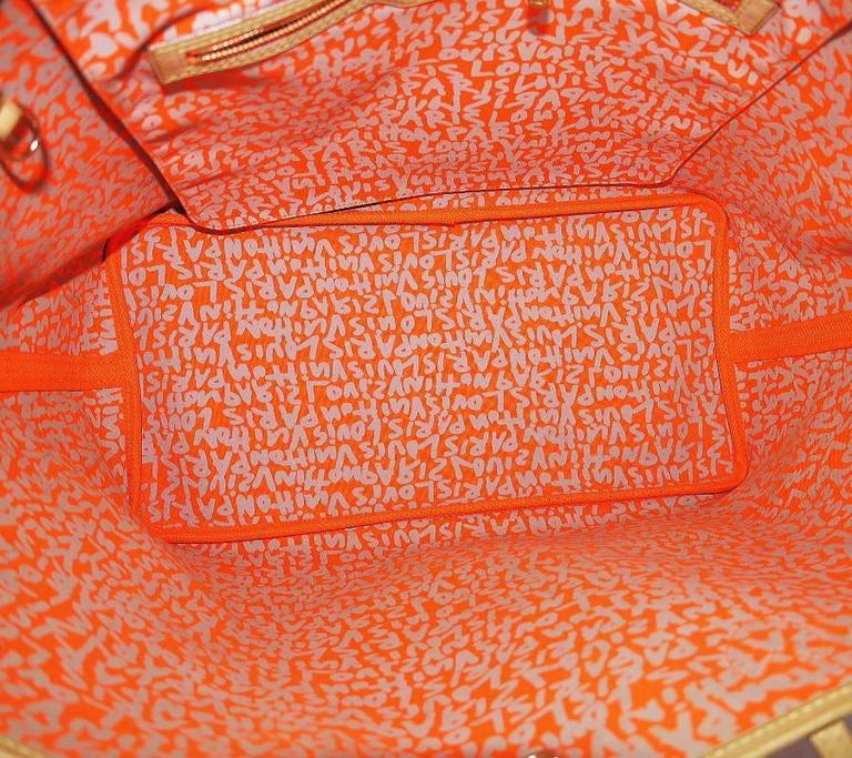 Louis Vuitton x Stephen Sprouse Orange Graffiti Monogram Canvas Neverfull  GM, myGemma, QA