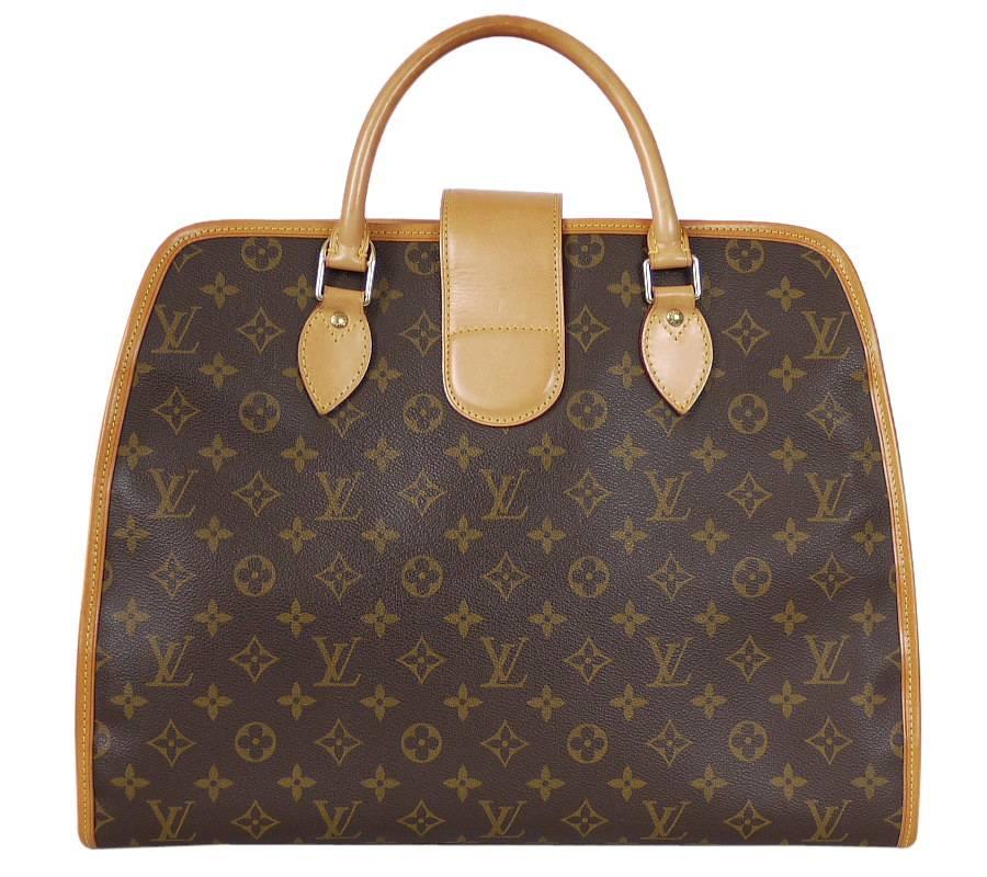 Louis Vuitton Rivoli Briefcase. This is no longer in production and very hard to find. This Rivoli briefcase is in great condition. This soft briefcase will hold your important documents, computers and business accessories in style.

Feature :