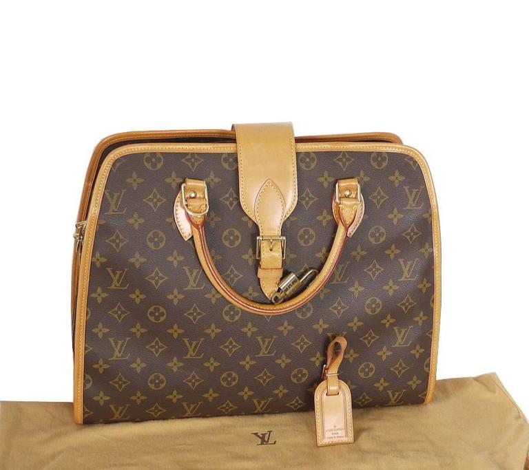 Louis Vuitton Rivoli Monogram Canvas Business Bag Briefcase
