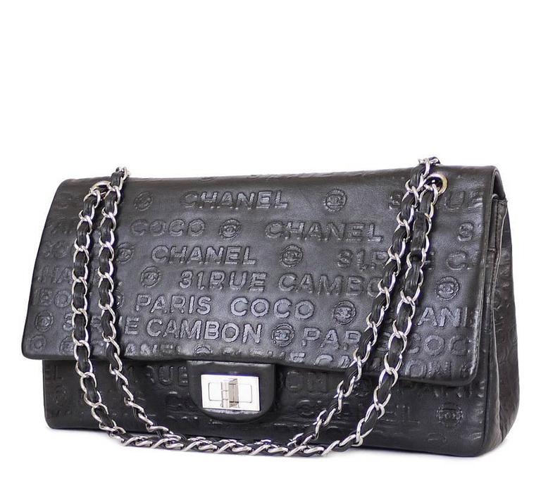 Chanel Unlimited 2.55 Double Flap Maxi Jumbo Classic Bag XL at 1stDibs