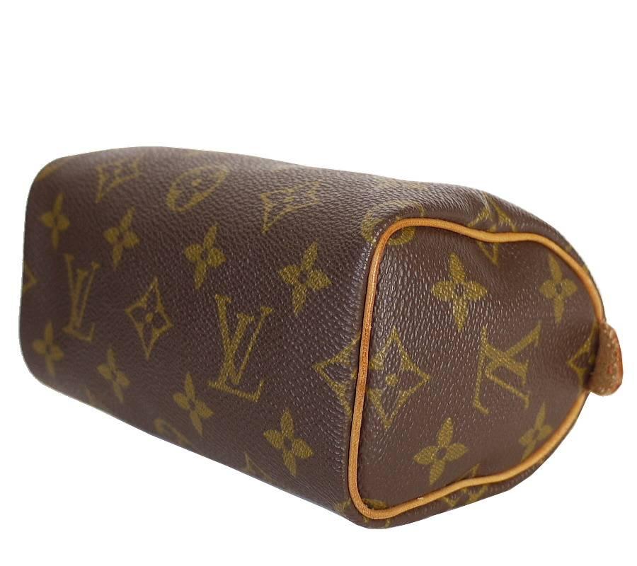 Women's Louis Vuitton Monogram Mini Speedy Cross Body Bag