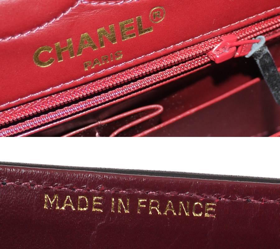 Vintage Chanel Paris Limited Edition 2.55 Double Flap Classic In Excellent Condition In Hiroshima City, JP