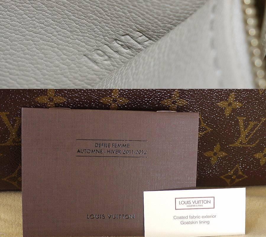 Louis Vuitton Shiny Monogram Fetish Lockit Voyage Travel Bag For Sale 1