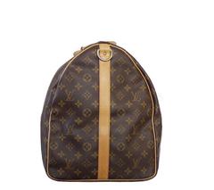 Louis Vuitton Monogram Keepall 60 Bandouliere Travel Bag