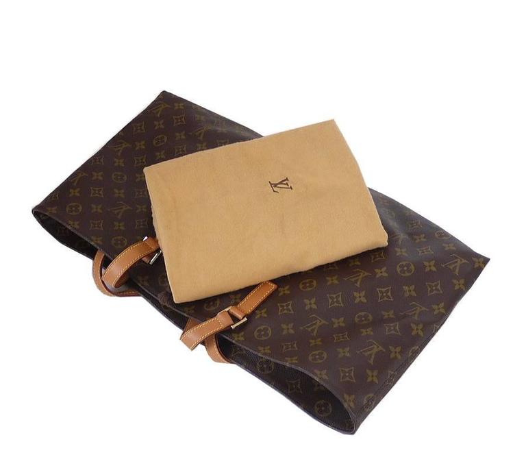Louis Vuitton Monogram Cabas Alto Shopping Tote Bag XL at 1stdibs
