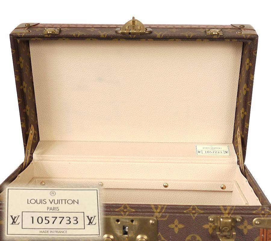 Louis Vuitton Monogram Toiletry Case Travel Trunk 1