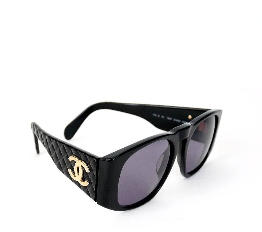Vintage Chanel CC Logo Sunglasses 3