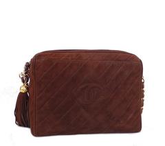 Vintage Chanel Cross Body Tassel Shoulder Bag