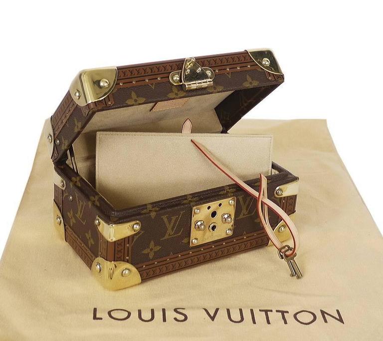 Louis Vuitton Monogram Coffret Tresor 20 Jewellery Case M47004 at ...