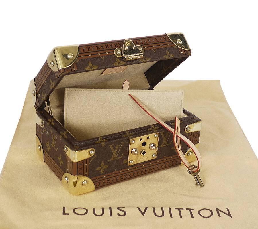 Louis Vuitton Monogram Coffret Tresor 20 Jewellery Case M47004 2