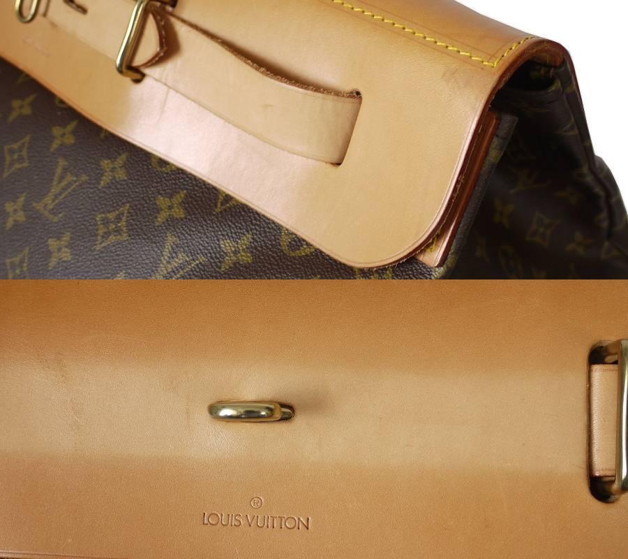 Louis Vuitton Monogram Steamer Bag 55 Travel Bag Rare 1