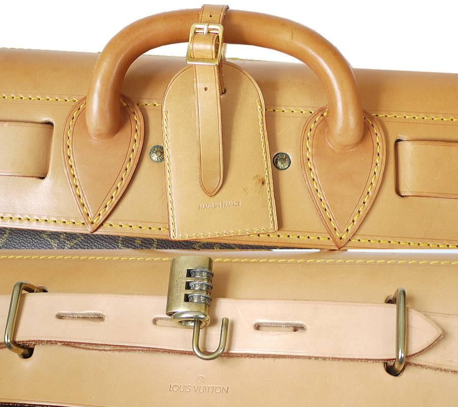 Louis Vuitton Monogram Steamer Bag 55 Travel Bag Rare 2
