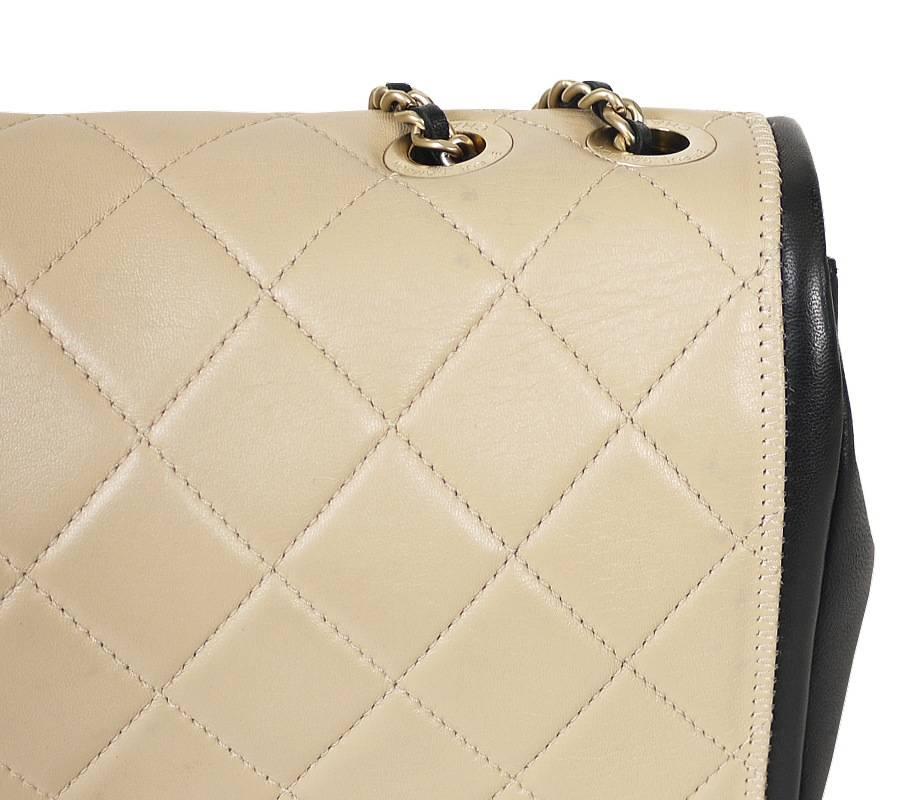 Chanel 2014 ss Cruise Collection 2.55 Bicolor Classic Shoulder Bag 1