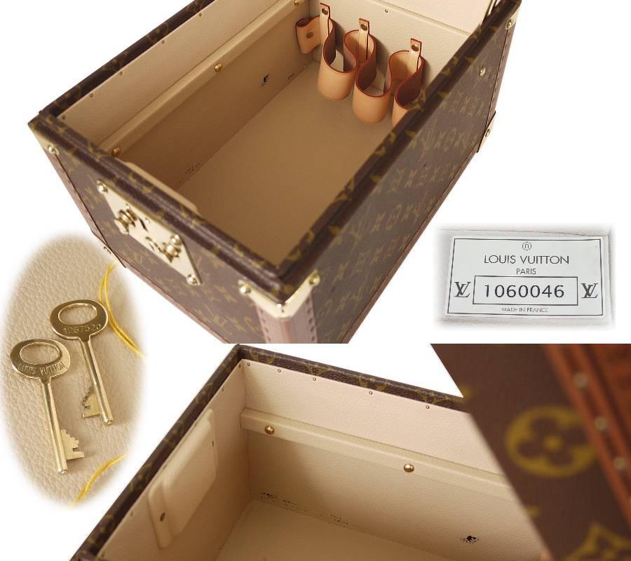 Louis Vuitton Boite Flacons Beauty Trunk Train Case M21828 3