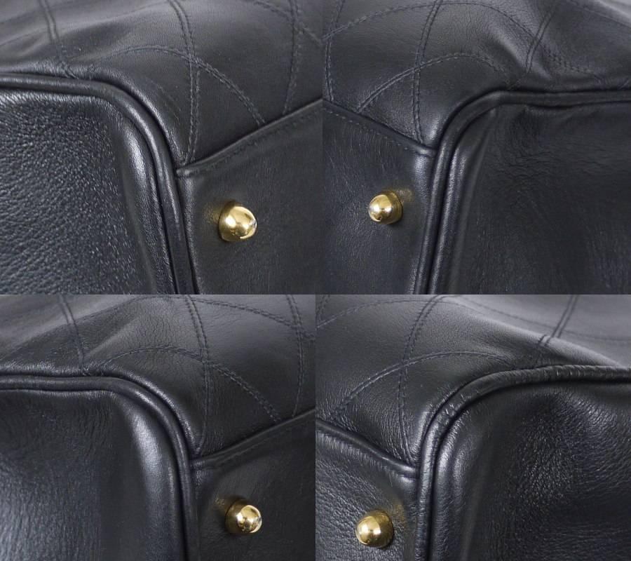 Chanel Lambskin Overnighter Weekender Shoulder Bag Vintage XL 1