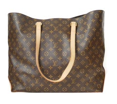 Vintage Louis Vuitton Monogram Cabas Alto shopping tote bag XL 