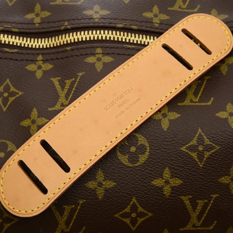Louis Vuitton Monogram Keepall 60 Bandouliere Travel Bag 1