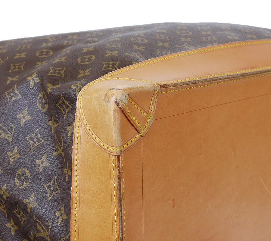 Black Louis Vuitton Monogram Steamer Bag 55 Travel Bag Rare