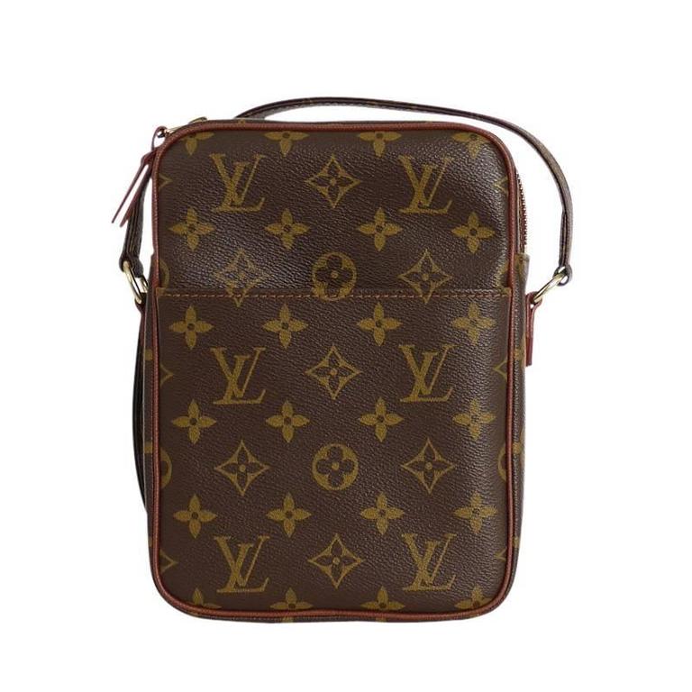 Louis Vuitton Brown Monogram Canvas Petit Marceau PM Small Crossbody Bag