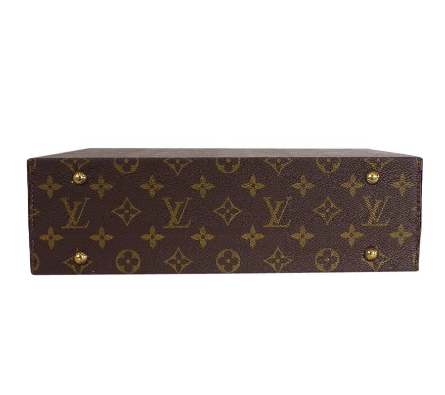 Louis Vuitton Monogram Jewellery Case M47140 Rare 1